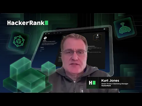 Video testimonial from Kurt Jones, Product Marketing Manager at Hacker Rank