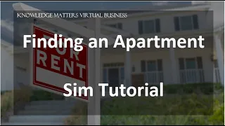 KMVB - Finding an Apartment