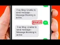 How to Fix Unable to Send Message Message Blocking is Active on iPhone