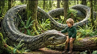 變異巨蛇救下小男孩，他們居然成為朋友了！【大蛇3龙蛇之战Snake3】