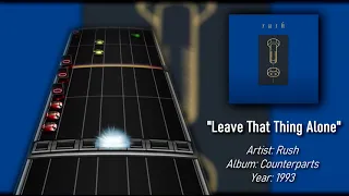 Rush - Leave That Thing Alone Drum Chart