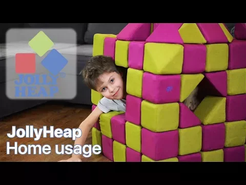 JollyHeap - Soft Magnetic Construction Toy