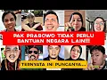 Ternyata❗Ini Lah Punca Sebenar Kenapa Pak Prabowo Tidak Mahu Terima Bantuan Dari  Luar Negara