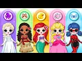 Download Lagu Disney Prinses en Lieveheersbeestje krijgen NIEUWE MODE | DIY Papieren Poppen Mode