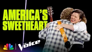 Kelly Clarkson Being Iconic for 10 Minutes Straight | The Voice | NBC