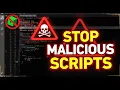 How to avoid Malicious scripts in Roblox script forums
