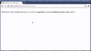 Beginner PHP Tutorial 34 String Functions