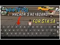 How To Use Gta San andreas Hacker keyboard Mp3 Song Download