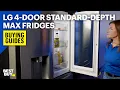 LG 4-Door Standard-Depth MAX French Door Refrigerators - Buying Guides from Best Buy
