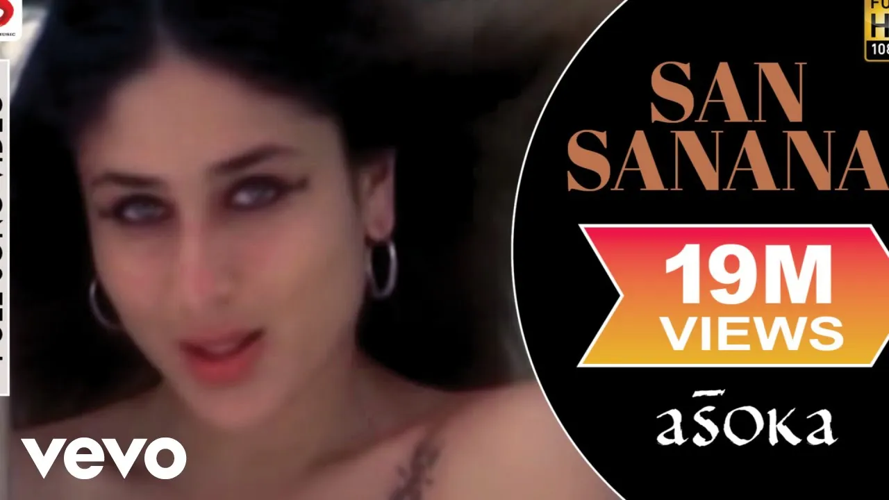 San Sanana Full Video - Asoka|Shah Rukh Khan,Kareena|Alka Yagnik, Hema Sardesai|Anu Malik