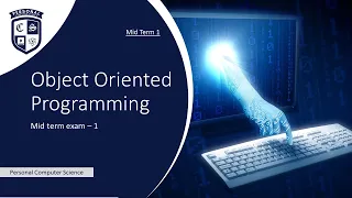 Object Oriented Programming in Java - Mid Term 1