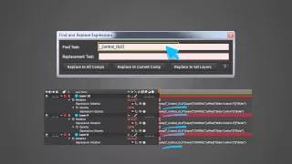 After Effects project - Find and Replace Expressions