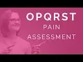 OPQRST Pain Assessment Nursing