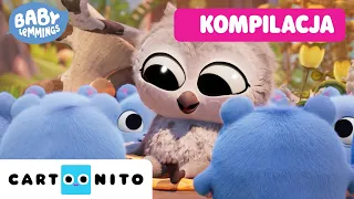 Małe lemingi bawią się z leśnymi zwierzakami! 🦝🦉 | Kompilacja | Cartoonito