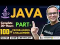 JAVA Complete Course Part-1 2024 100 Programming Challenges