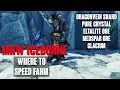 MHW ICEBORNE - WHERE TO SPEED FARM PURE CRYSTAL GLACIUM ELTALITE ORE MEDSPAR ORE AND MORE