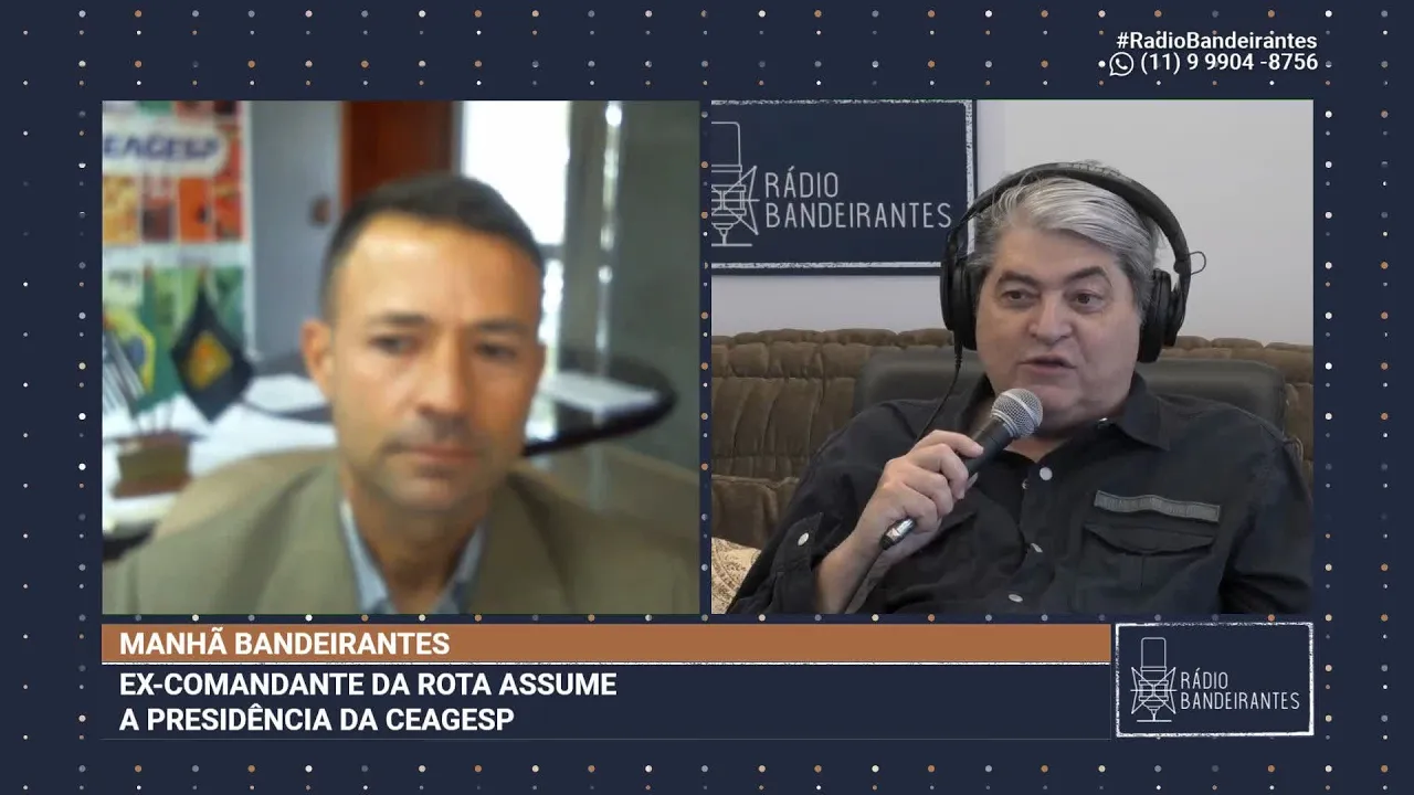 EX-ROTA ASSUME CEAGESP: "TRÁFICO E PROSTITUIÇÃO VÃO ACABAR" | MANHÃ BANDEIRANTES
