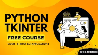 Python GUI Course First GUI Application -