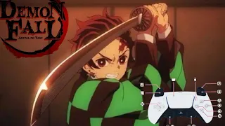Demonfall Ps5 controls 2025 Rengoku clan X kamado sword