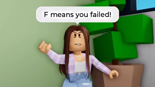 When you fail in a test (meme) ROBLOX