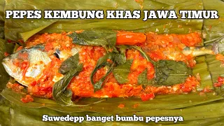 BUMBU PEPES JAWA TIMUR EMANG PALING TOP !! PEPES IKAN KEMBUNG KHAS JAWA TIMUR YANG WAJIB DICOBA 