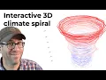 Using R to make a 3D interactive figure showing climate change with plotly CC223