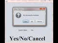 JOptionPane confirm Dialog Cancel Option Java Example in NetBeans