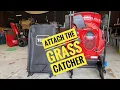 Toro 22 56cm SMARTSTOW High Wheel Mower 21445 - How To Attach the Grass Catcher