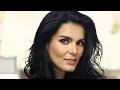 SEXY ANGIE HARMON PHOTOS Pantyhose Stockings Tights Nylon Heels MiniSkirt