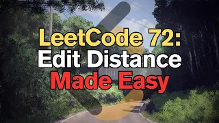 LeetCode 72 Edit Distance Made Easy For Complete Beginners - Python Tutorial