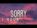 Lagu [1 HOUR 🕐 ] Justin Bieber - Sorry (Lyrics)