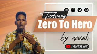 zoro to hero 001 testimony time bro nova back 2 eden church