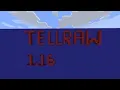 How to use the TELLRAW COMMAND Basics in Minecraft JAVA