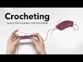 Increase Decrease in Crochet
