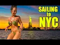 Download Lagu Goodbye Lauryn, Hello Emma | Sailing to NYC \u0026 Aerial Hoop Show at the Statue of Liberty