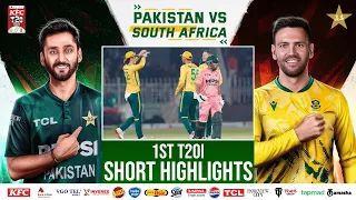short highlights pakistan vs south africa t20i series 1st t20i pcb m2r1u
