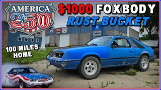 Will a CLAPPED OUT Foxbody Run & Drive 150 Miles for BURNOUTS!?