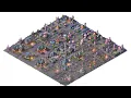 Isometric worlds transformations with Stable Diffusion