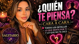 ♐️ SAGITARIO ❤️‍🔥 ¡NO DEJA DE PENSAR EN TI! 👀 ¿QUIÉN ES ESTA PERSONA?