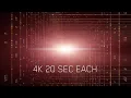 Two Binary Code Background Stock Motion Graphics
