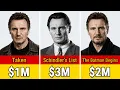 Liam Neeson Paychecks Full List