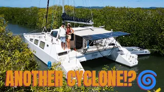 Cyclone No.3!? Prepping the Boat (and Dropping Crab Pots) Just in Case… (Sailing Popao) Ep.66