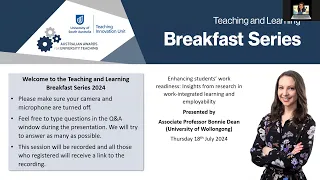 Enhancing Students Work Readiness Insights From Research In Work Integrated Learning Employability 