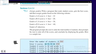 Introduction To Java Programming Exercise 7 1c