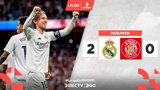 #REALMADRID le GANÓ a #GIRONA con GOLAZOS de #MODRIC y #VINICIUS | Real Madrid 2–0 Girona | Resumen