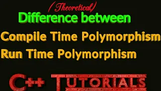 Difference between compile time time object oriented