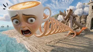บัลเลริน่า คอยางงง    cappuccino ballerina ...??