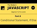 The Modern JavaScript Tutorial Part 8 Condition If Else Ternary Operator Tech Quick Learner