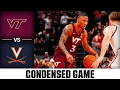 Virginia Tech vs Virginia Condensed Game 2025-26 ACC Men s Basketball