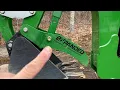 BXpanded Thumb Install and First Day Use on John Deere 1025r